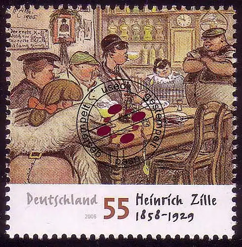 2640 Heinrich Zille O gestempelt