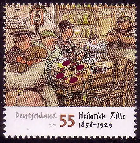 2640 Heinrich Zille, gestempelt O