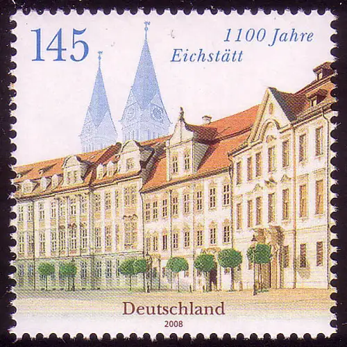 2638 Eichstätt NASSKLEBEND, postfrisch **