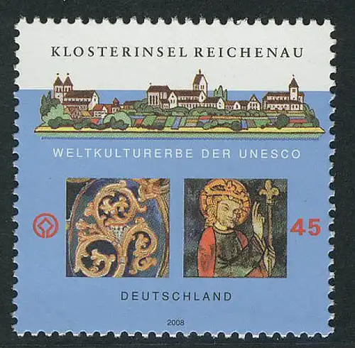 2637 Patrimoine mondial de l'UNESCO Reichenau **