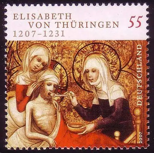 2628 hl. Elisabeth von Thüringen, postfrisch **