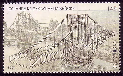 2616 Brücken Kaiser-Wilhelm-Brücke ** postfrisch