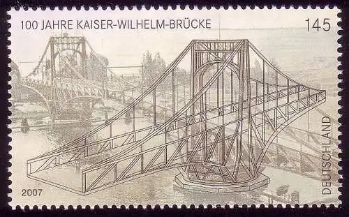 2616 Brücken Kaiser-Wilhelm-Brücke, postfrisch **