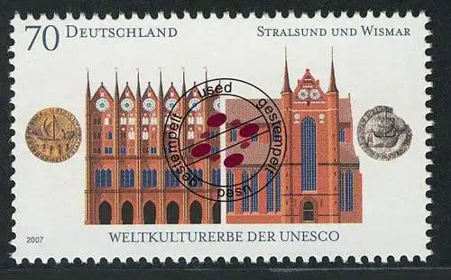 2615 Kulturerbe 70 C Stralsund und Wismar O