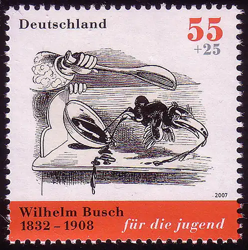 2608 Jeunesse Wilhelm Busch 55+25 C **
