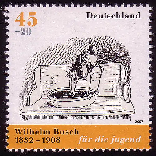 2606 Jeunesse Wilhelm Busch 45+20 C **