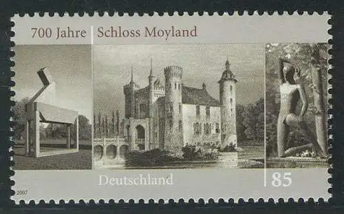 2602 Schloß Moyland, postfrisch **