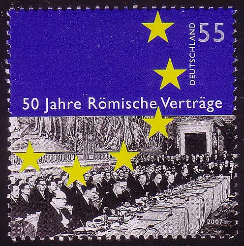 2593 Römische Verträge, postfrisch **