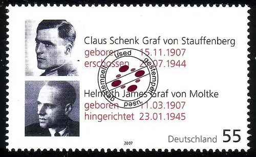 2590 Demokraten von Stauffenberg und Moltke O