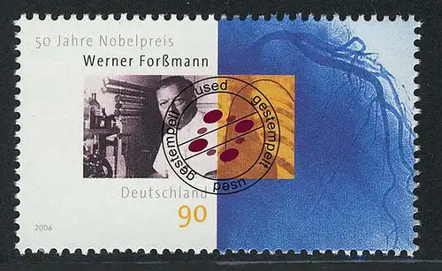 2573 Prix Nobel physiologie Werner Forßmann O