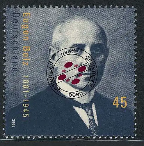 2571 Eugen Bolz, gestempelt O