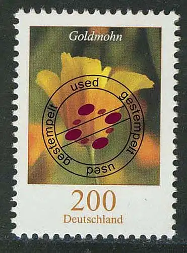 2568 Blumen 200 C Goldmohn O