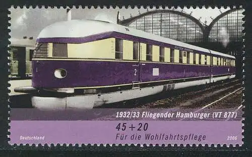 2560 Wofa Eisenbahn 45+20 C Fliegender Hamburger, postfrisch **