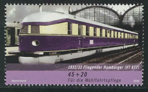 2560 Wofa Eisenbahn 45+20 C Fliegender Hamburger, postfrisch **