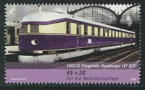 2560 Wofa Eisenbahn 45+20 C Fliegender Hamburger **