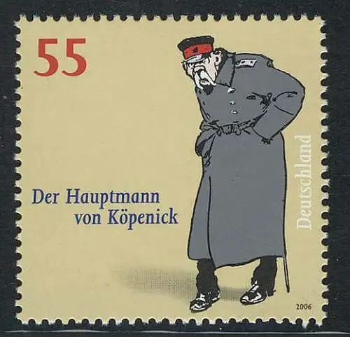 2559 Hauptmann von Köpenick, postfrisch **