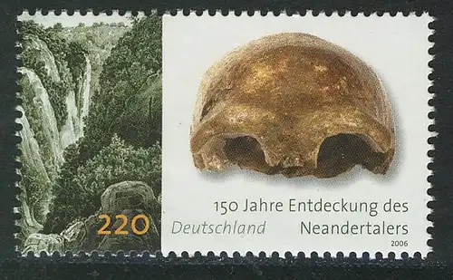 2553 Archéologie en Allemagne Neandertal ** post-fraîchissement