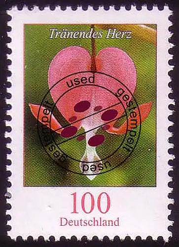 2547 Blumen 100 C Tränendes Herz O