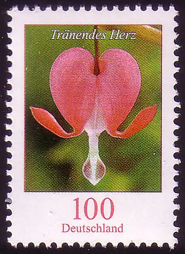 2547 Blumen 100 C Tränendes Herz, postfrisch **