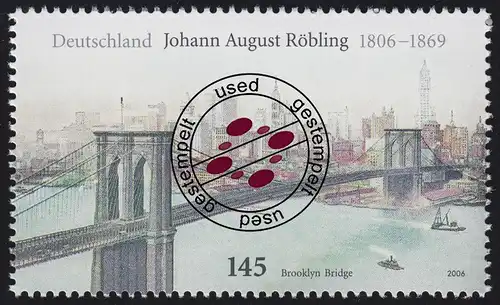 2544 Johann August Röbling O Tamponné