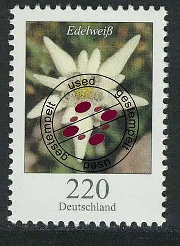 2530 Blumen 220 C Edelweiß O