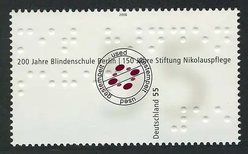 2525 Dienst am Nächsten Braille-Schrift O