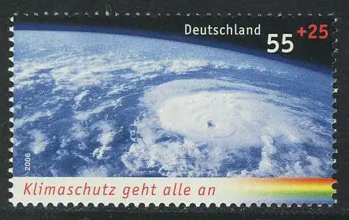 2508 Umweltschutz Klimaschutz Wirbelsturm, postfrisch **