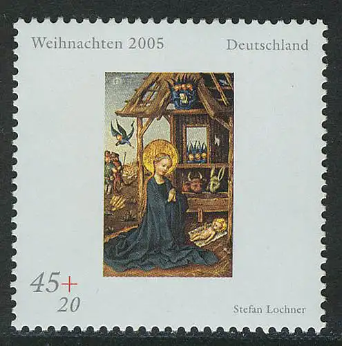 2492 Weihnachten 45+20 C Anbetung des Kindes **