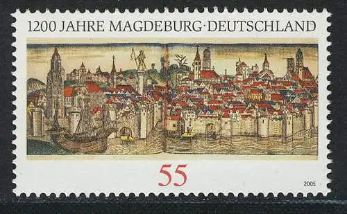 2487 Magdeburg, postfrisch **