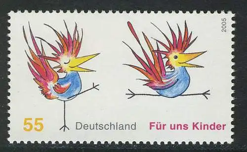 2486 Für uns Kinder 2005, postfrisch **