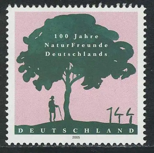 2483 Natur-Freunde Deutschlands, postfrisch **