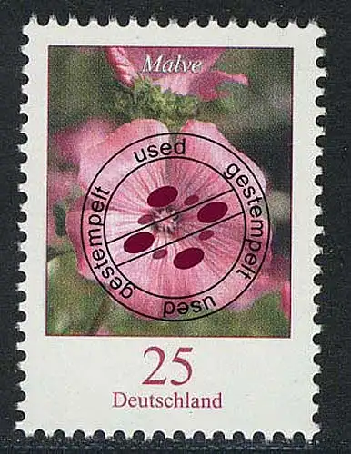 2462 fleurs 25 C Bêcher Malve O