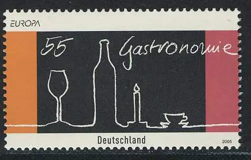 2457 Europa/CEPT Gastronomie, postfrisch **