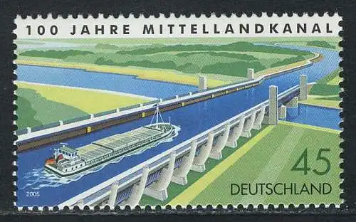 2454 Mittellandkanal, postfrisch **