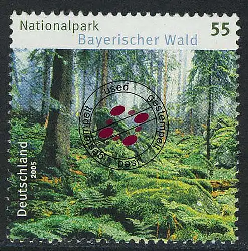 2452 Nationalpark Bayerischer Wald, gestempelt O