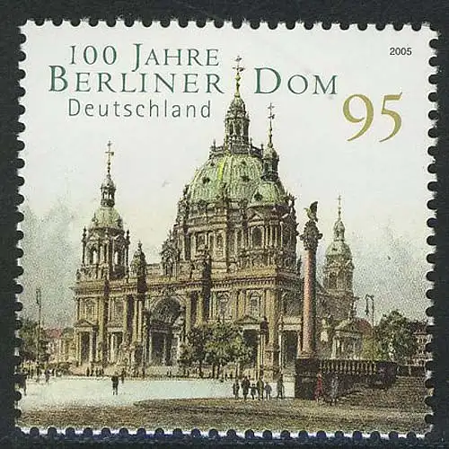 2445 Berliner Dom NASSKLEBEND, postfrisch **