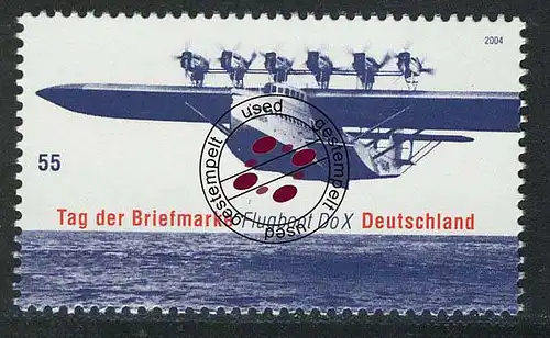 2428 Tag der Briefmarke Flugboot DoX, O