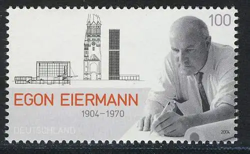 2421 Egon Eiermann, postfrisch **