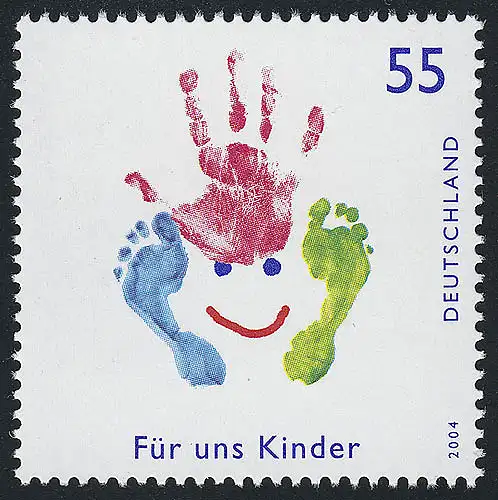 2418 Für uns Kinder 2004, postfrisch **