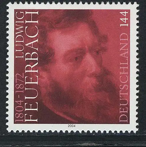 2411 Ludwig Feuerbach, postfrisch **