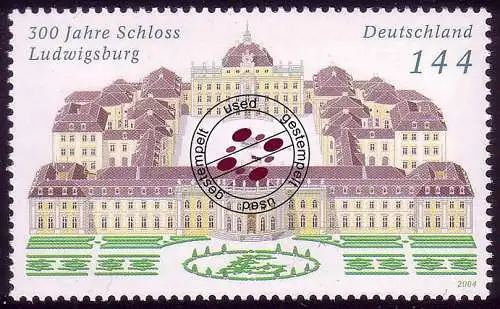 2398 Schloß Ludwigsburg, gestempelt O