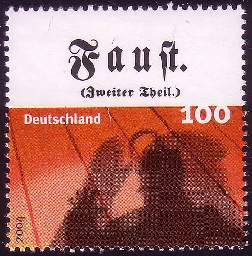 2392 Theater aus Block 65 Goethe Faust, postfrisch **