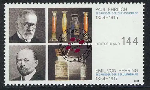 2389 Nobelpreis Paul Ehrlich und Emil von Behring O