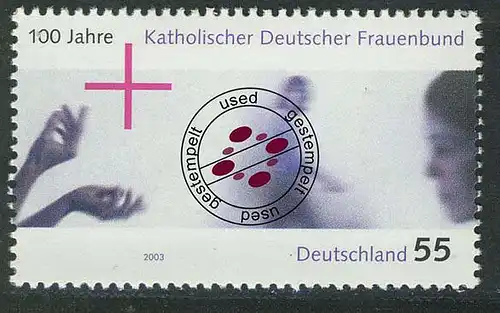 2372 Katholischer Frauenbund O gestempelt