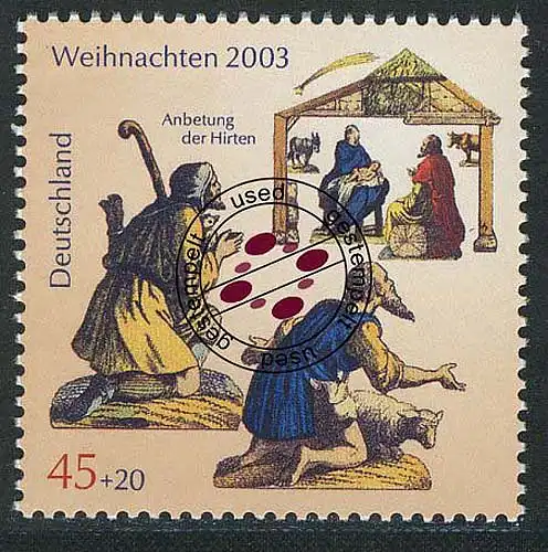 2369 Noël 45+20 C Adoration des bergers O