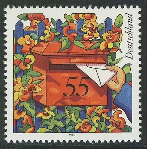 2368 Post boîte aux lettres ** .