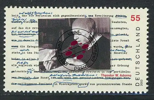 2361 Theodor W. Adorno O Tamponné