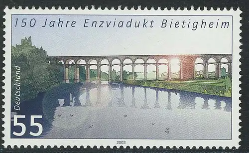 2359 Brücken Enzviadukt Bietigheim **
