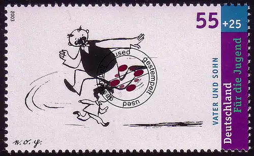 2352 Jeunesse Père et Fils 55+25 C de bloc 63 E