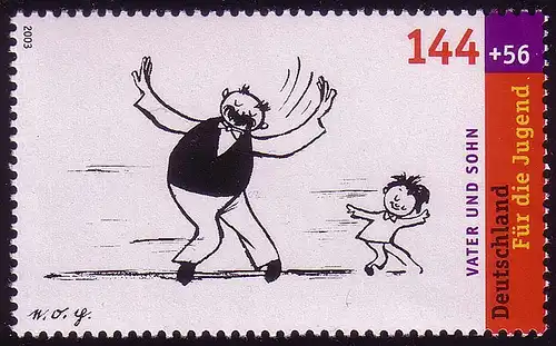 2353 Jeunesse père et fils 144+56 C de bloc 63 **